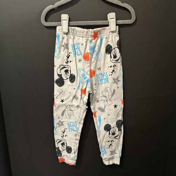 Disney Jr. Mickey Mouse And Pluto Best Pals 4T Toddler Pajama Set - Picture 4 of 7
